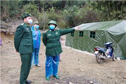 Bộ Chỉ huy BĐBP tỉnh Cao Bằng: Kiểm tra công tác phòng, chống dịch bệnh do nCoV trên tuyến biên giới